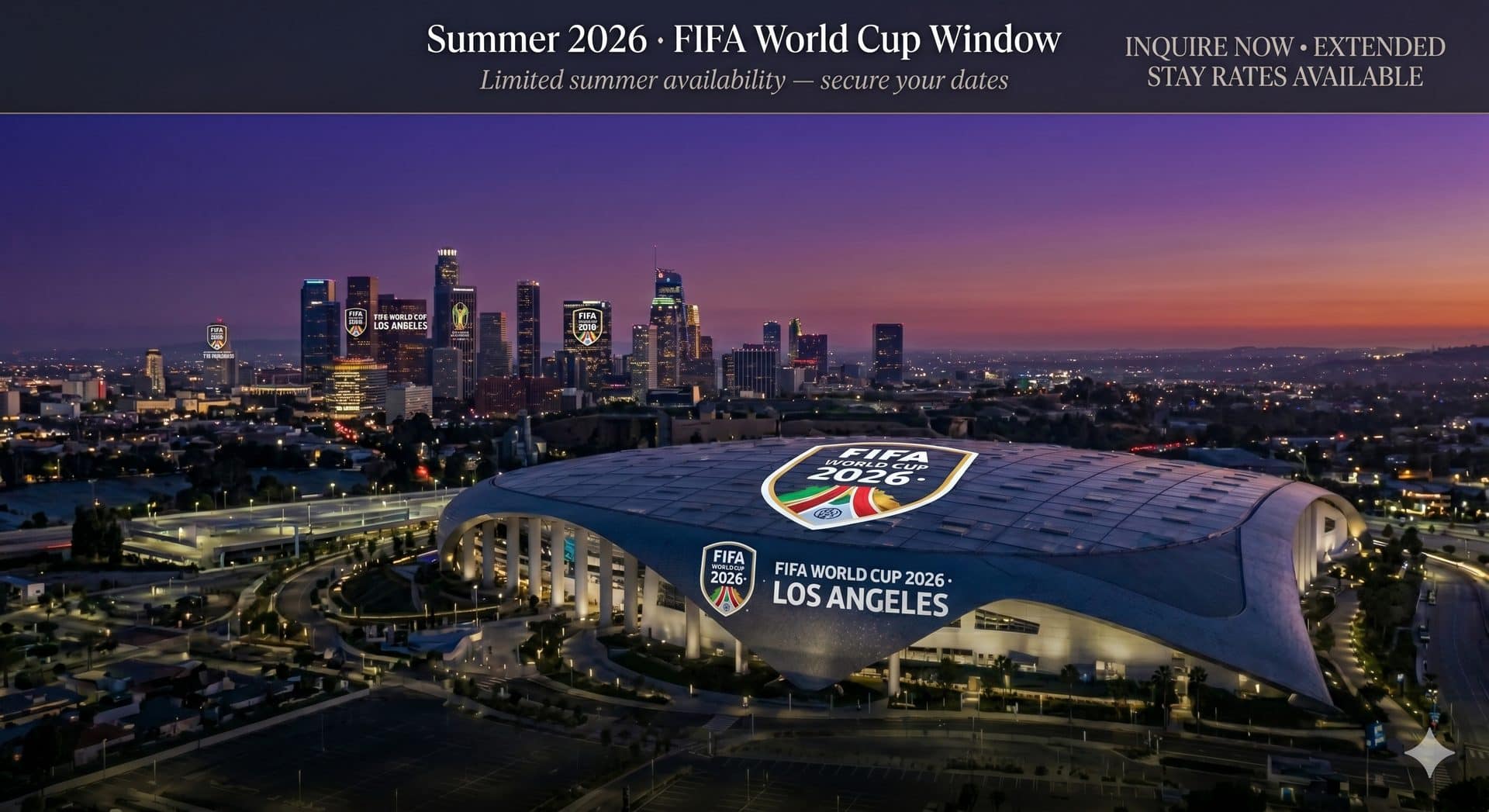 Super Bowl LXI 2027 Los Angeles â€” luxury housing reservations open